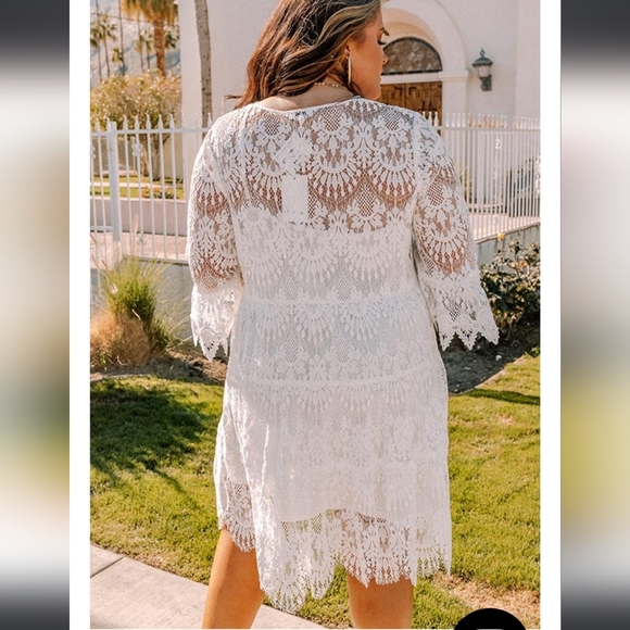 Impressions, white, 1x lace dress - Picture 11 of 12